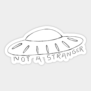 Not A Stranger Sticker